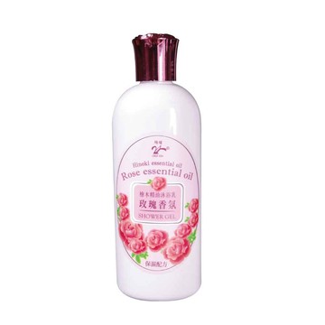 GreenLand 檜木精油(玫瑰香氛)沐浴乳300ml*10瓶