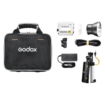 Godox 神牛 公司貨 Kit1 雙色溫 60W LED燈 附NP-F電池把手套組  1個  ML60II Bi
