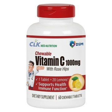 CLK 健生 維他命C 咀嚼錠 1000mg  1個  60顆