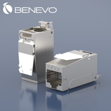 BENEVO遮蔽型 Cat7 Giga網路接頭模組