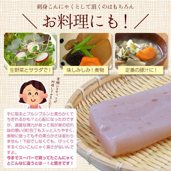 飛騨の手造り 生芋こんにゃく 生芋蒟蒻 540g×3袋セット