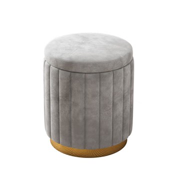 輕奢化妝凳家用小圓凳臥室網紅小型化妝椅子收納沙發凳梳妝台凳子