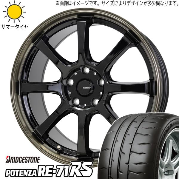 165/55R14 サマータイヤホイールセット ムーブ etc (BRIDGESTONE POTENZA RE71RS u0026 GSPEED P08 4穴  100) | LINEショッピング