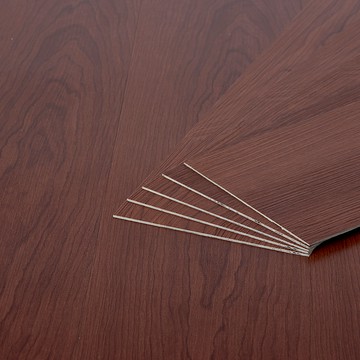 樂嫚妮 1.7坪/零甲醛地板貼DIY仿木紋地貼-40片-紅胡桃木125