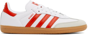 adidas Originals 白色 Samba OG 运动鞋