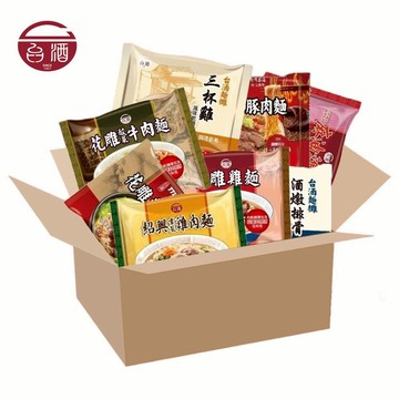 【台酒旗艦店】台酒泡麵超值福箱8口味組