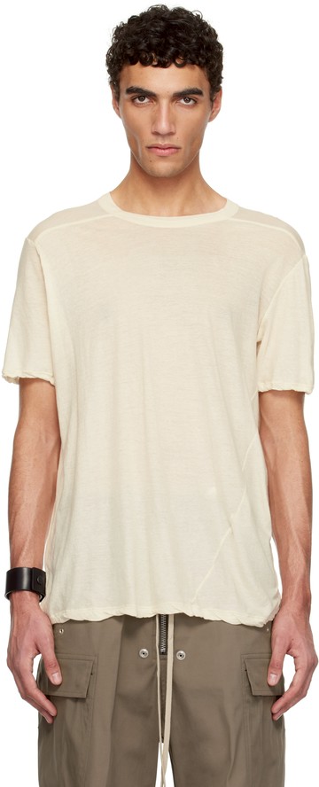 Rick Owens 灰白色 Hollywood Level T 恤