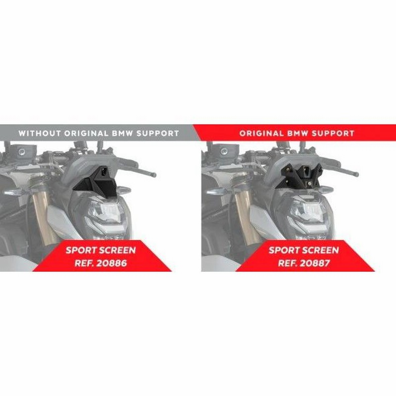 Puig プーチ ニュージェネレーションNKスクリーンS1000R BMW