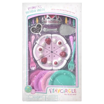 PLAYCiRCLE 科育 感統玩具 小公主生日蛋糕 塑膠材質 (ABS、PP) 3歲以上適用  1盒