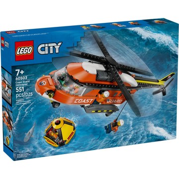 [樂享積木] LEGO 60503 海岸巡防隊直升機 城市系列