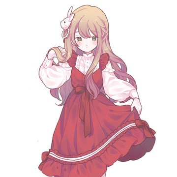 可愛女孩1（蛋宮）人貼紙女孩貼紙