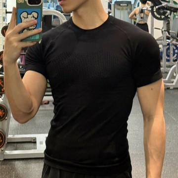 健身衣服男速干緊身衣體能跑步運動短袖壓縮服訓練健身服