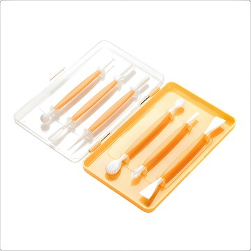 tescoma 翻糖塑型工具 6支組  單支 長16.5cm x 寬1cm x 高1cm  1組