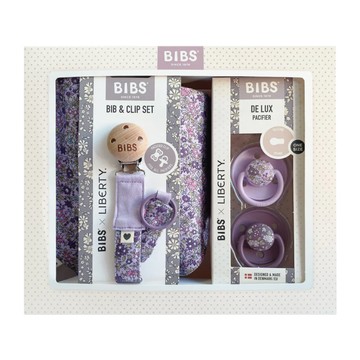 【安琪兒婦嬰百貨】丹麥 BIBS Liberty 豪華三件禮盒組