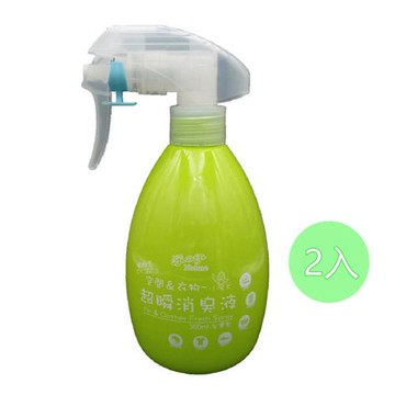 【淨の伊】居家瓶 抗菌超瞬消臭液300ml*2入