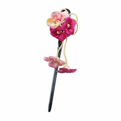 鎌倉工芸 カマクラクラフト 朝顔 あさがお の 花 かんざし 簪 無地 髪飾り パープル 通販 Lineポイント最大get Lineショッピング