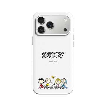 iPhone 17 Pro Max SolidX 白 - 史努比 Snoopy - 經典-Snoopy齊聚時光