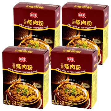 真好家 五香蒸肉粉 香料塗層 蒸肉用  50g  4盒