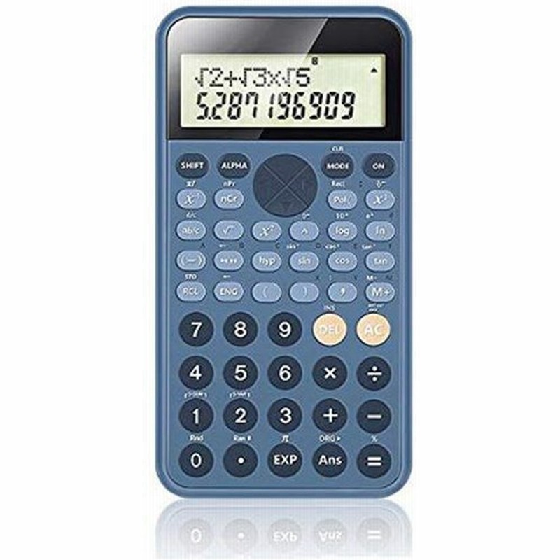 関数電卓 電子計算機 12桁 実務電卓 三角関数 上下2桁表示 Lcd表示 計算式表示 修正可能 簿記 かわいい おしゃれ 手帳型 多機能 通販 Lineポイント最大0 5 Get Lineショッピング