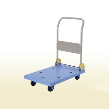 PRESTAR 折疊式 把手 手推車 載重150kg（塑鋼）日本製 顏色隨機 /台 PB-101C-P｜領券最高折$220