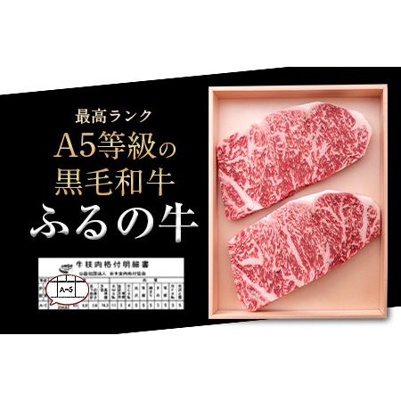 ふるさと納税 ふるの牛（黒毛和牛）特選サーロインステーキ 440g(220g×2枚) ゲランド塩付き A5 有限会社ふるの《30日以内に順次出荷(土日祝.. 福岡県鞍手町