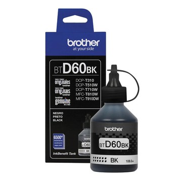 有購豐brother btd60 bk 黑色原廠盒裝填充墨水適用t910dwt4500dw