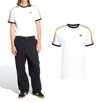 Adidas 3S Tee 男款 白色 三葉草 T恤 運動 休閒 短袖 KC8639