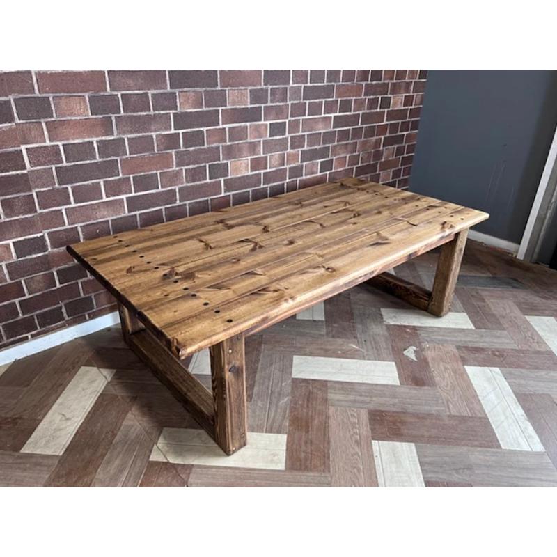 職人手作り 一点物 天然木 ハンドメイド ローテーブル リビング  