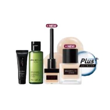 【shu uemura 植村秀】持久無瑕底妝組 (無極限超持久輕粉底35ml、無極限精萃遮瑕液、抹茶精萃潔顏油50ml、無極限控油妝前乳10ml)