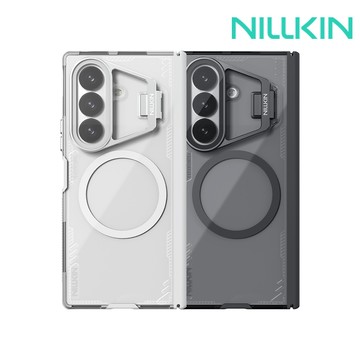 NILLKIN SAMSUNG 三星 Galaxy Z Fold 8 Ultra 5G 冰空 Prop 磁吸保護殼(透明鏡蓋)(暗夜黑)