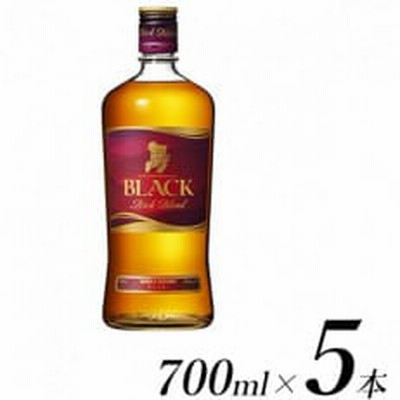 ウイスキー　ブラックニッカ　リッチブレンド　700ml×5本