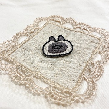 刺繡別針 - 暹羅貓