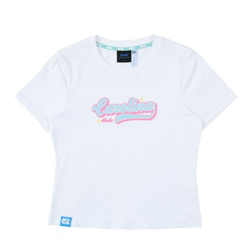 NCAA 短T 白 UNC 草寫 基本款 短袖 女 7622101100