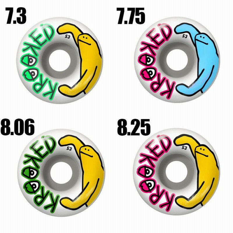 KROOKED BIRDS COMPLETE コンプリート 7.3 7.75 8.06 8.25 inch