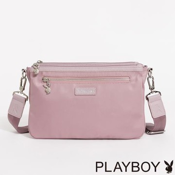PLAYBOY - 斜背包  My Way系列 - 淡紫色