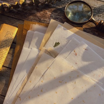 大小姐特種紙 混合素材紙包 手賬復古印章拼貼云龍皮 junkjournal