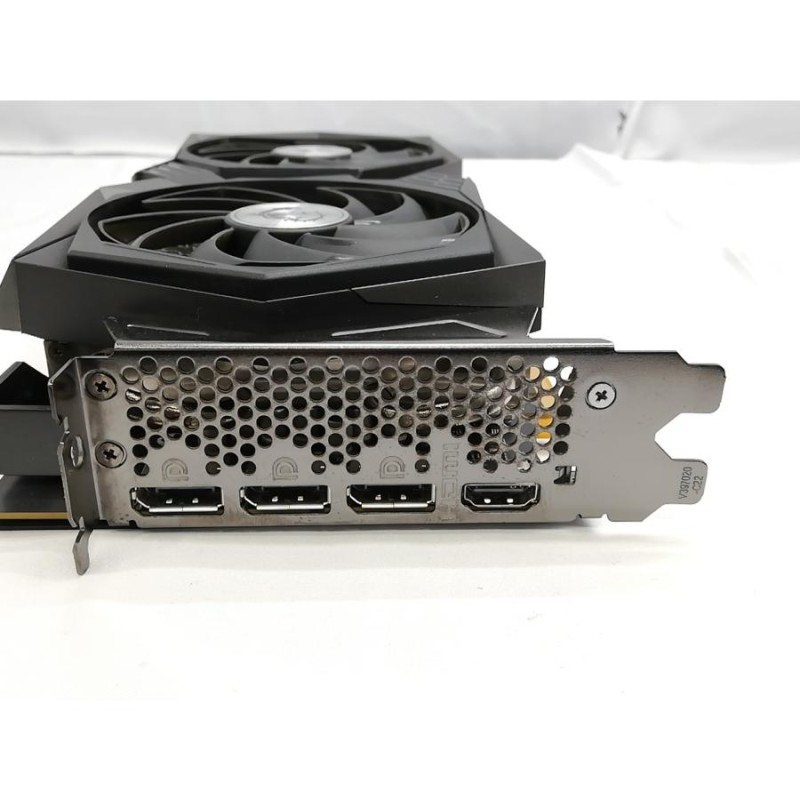 中古】MSI GeForce RTX 3060 Ti GAMING X 8G LHR RTX3060Ti(LHR)/8GB(GDDR6)【ECセンター】保証期間１週間  | LINEブランドカタログ