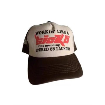 Sicko trucker Hat 貨車卡車帽棒球帽美式復古男女情侶滑板街頭