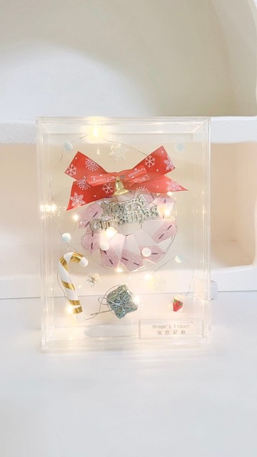 【聖誕禮物】聖誕花圈 有錢花圈 交換禮物 售價含現金一千