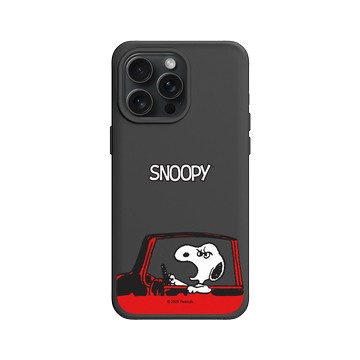 iPhone 15 Pro Max SolidX 黑 - 史努比 Snoopy - 路怒症