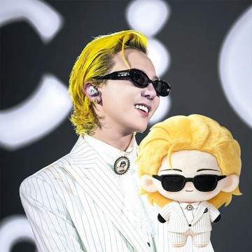 原創BIGBANG 20週年演唱會權志龍屬性10cm棉花娃娃GD毛絨公仔掛件生日禮物 禮物