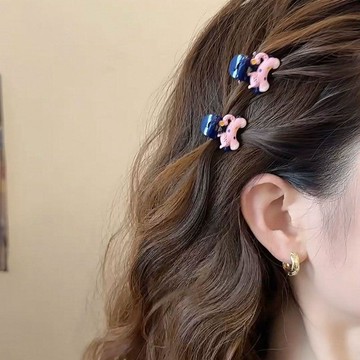🥇隔日達出💎520貓咪髮夾側邊劉海碎髮夾子2026少女髮卡童趣俏皮可愛迷你抓夾