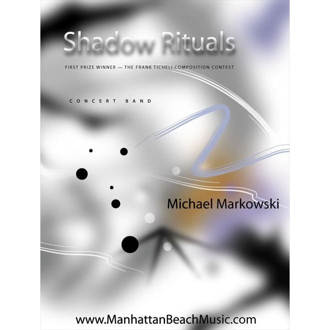 (楽譜) 影の儀式 (シャドウ・リチュアルズ)   作曲：マイケル・マーコウスキー (吹奏楽)(スコア パート譜セット)