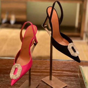 diamond sandals women high heel shoes女 大碼43高跟涼鞋高跟鞋