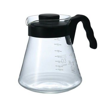 HARIO 【 V60好握系列】03黑色咖啡分享壺1000ml [VCS-03B]