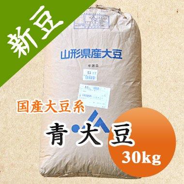 大豆 青大豆 山形県産 ひたし豆 令和５年産 30kg 業務用