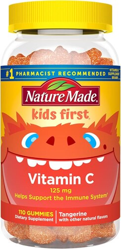 Nature Made Kids First Vitamin C Gummies Tangerine 110 Gummies