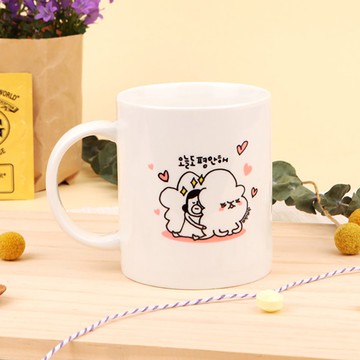 Hello DunDun 哈囉登登系列 馬克杯04.peace