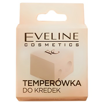 EVELINE Cos 雙孔削筆器 附清潔棒 適用於各種尺寸彩妝筆 外觀簡約時尚  膚色  1個