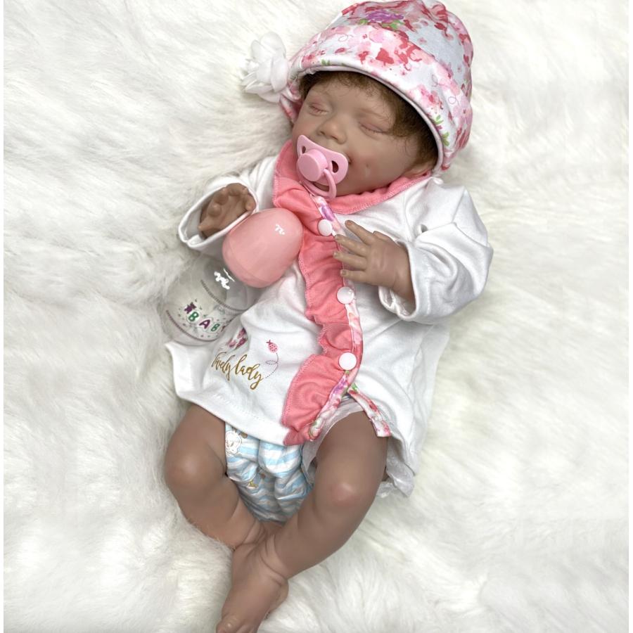 リボーンドール 48cm 20 Inch Reborn Baby doll-Vinyl-Cloth body